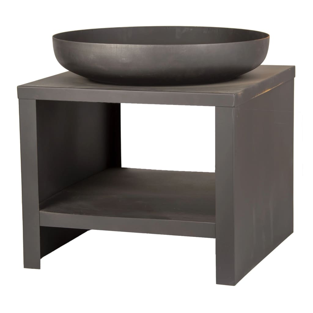 Esschert Design Esschert Design Fire Bowl s úložným prostorem dřeva 62 cm černá