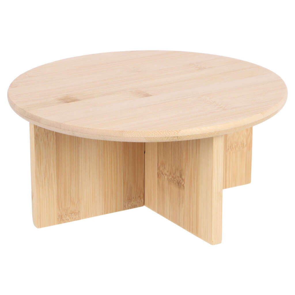 Esschert Design Bamboo plant table 25x11 cm