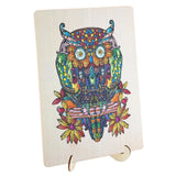 Creative Craft Group Moxy Wood Puzzle Owl 133 stykker