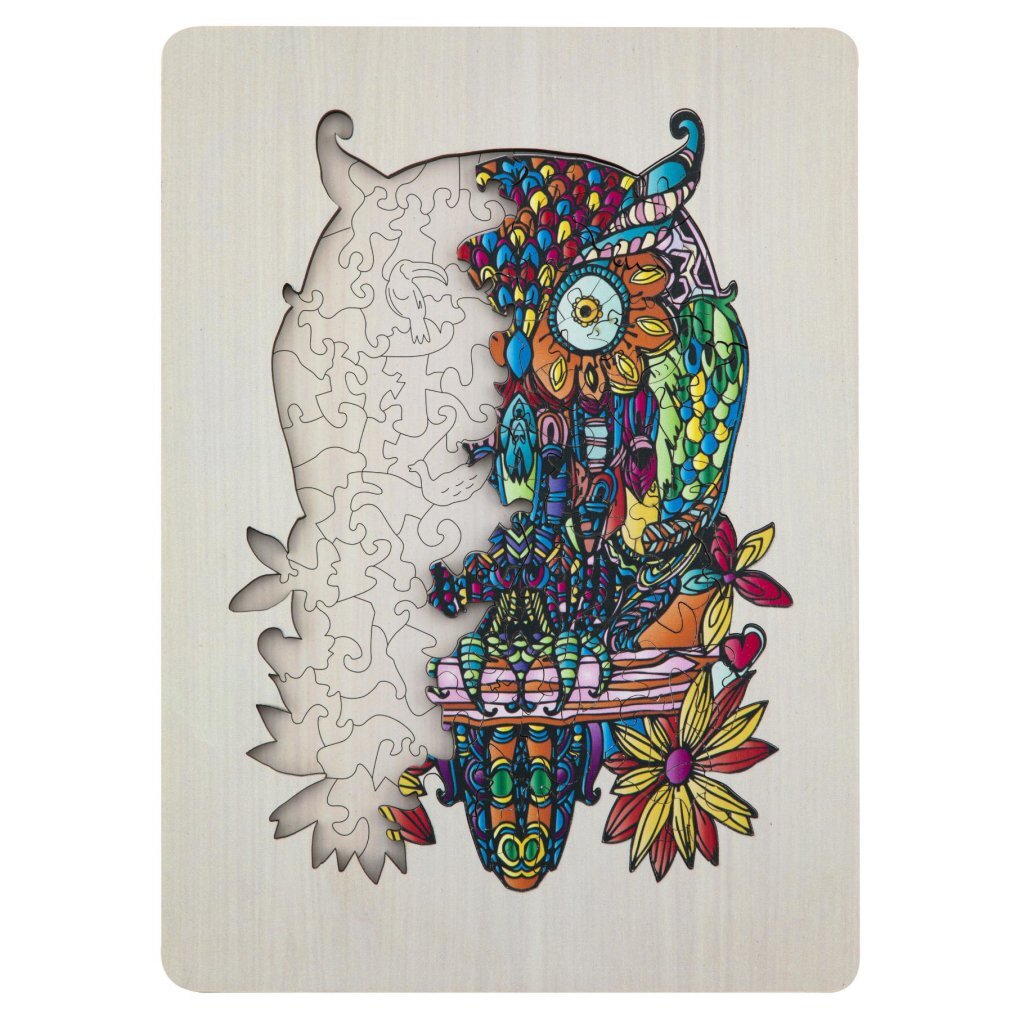 Creative Craft Group Moxy Wood Puzzle Owl 133 stykker