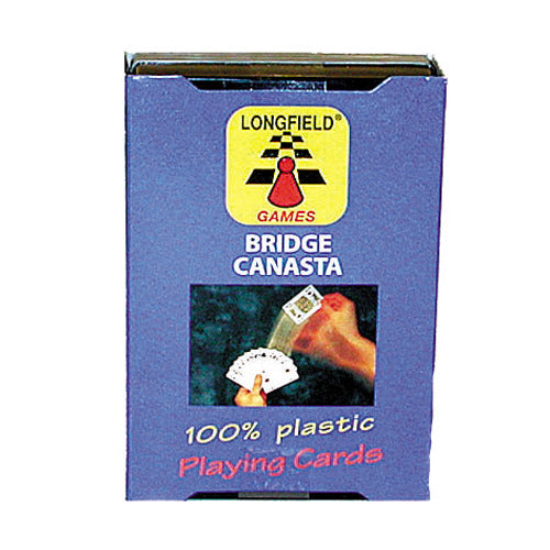 Longfield playing cards 100% plastic