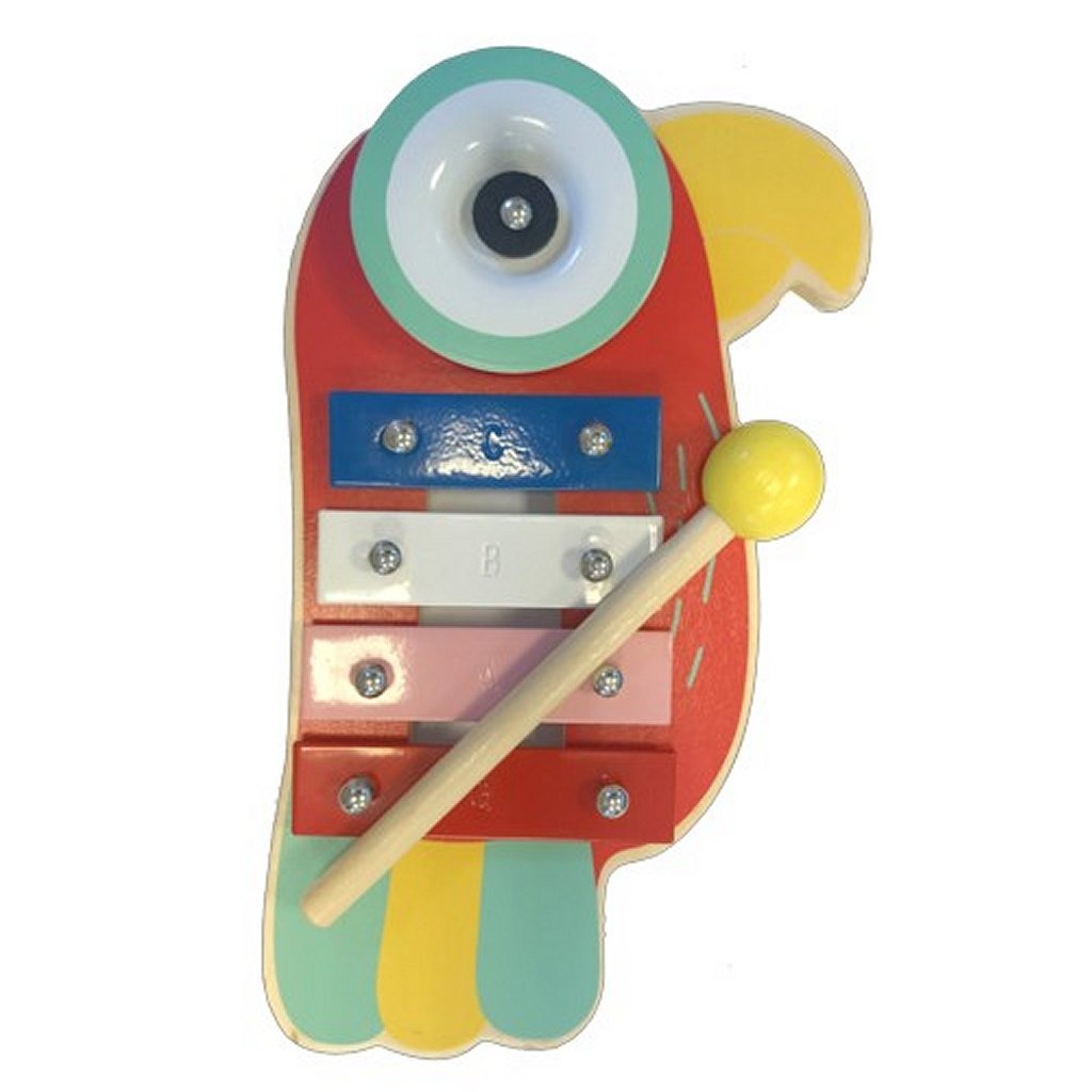 Simply for kids wooden parrot xylophone