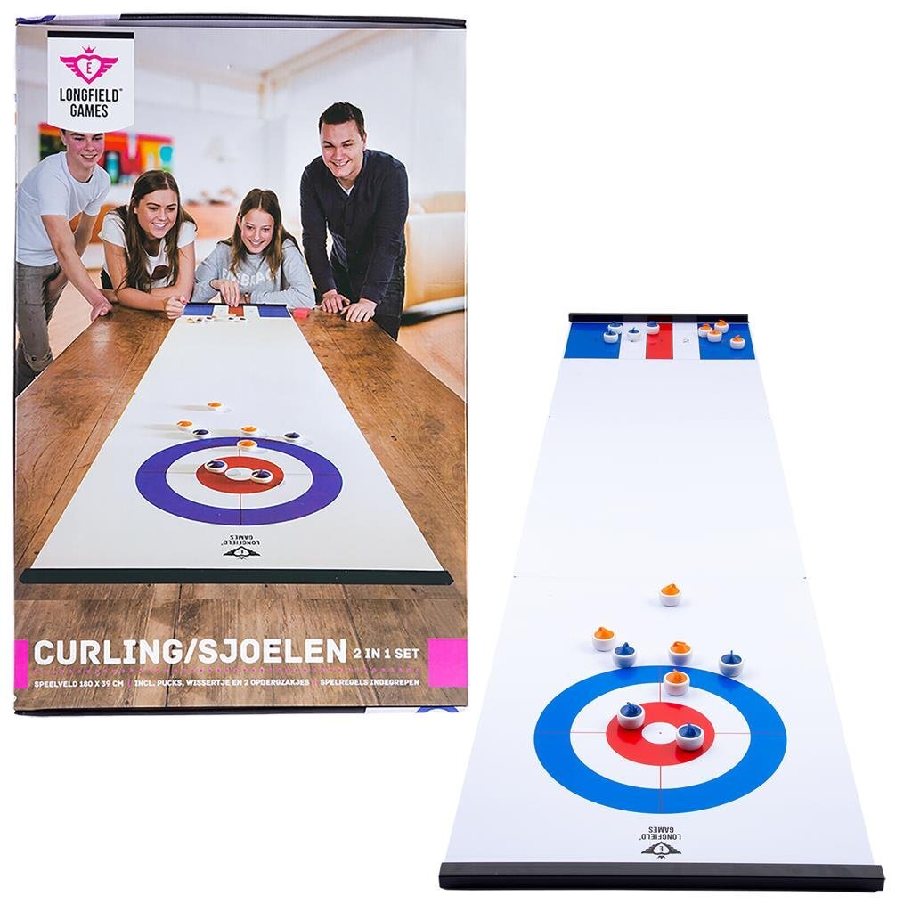 Longfield Longfield Curling ShuffleBoard 180x39 cm