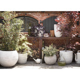 Capi Capi Flowerpot Nature Rib Spherical 40x32 cm elfenben -farvet Kofi270