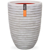 Capi Capi Flowerpot Nature Row Elegant Low 46x58 cm elfenben -farget Krwi783