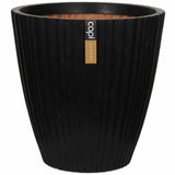 Capi Capi Flowerpot Urban Tube Taps 40x40 cm Black KBLT801