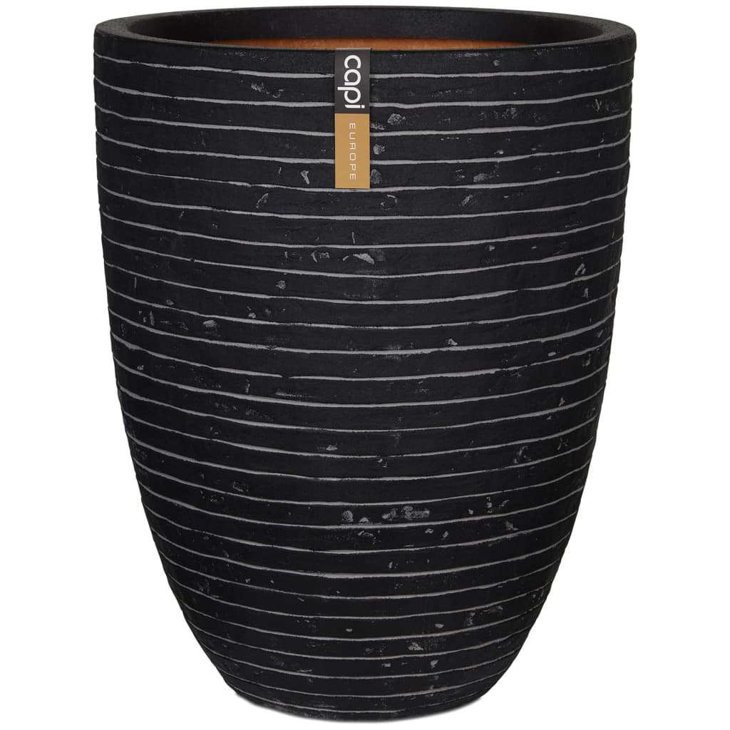 Capi Capi Flowerpot Nature Row Elegant Low 46x58 cm anthracite krwz783