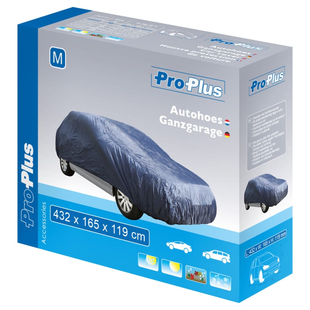 Proplus Autohoes M 432x165x119 cm de azul oscuro