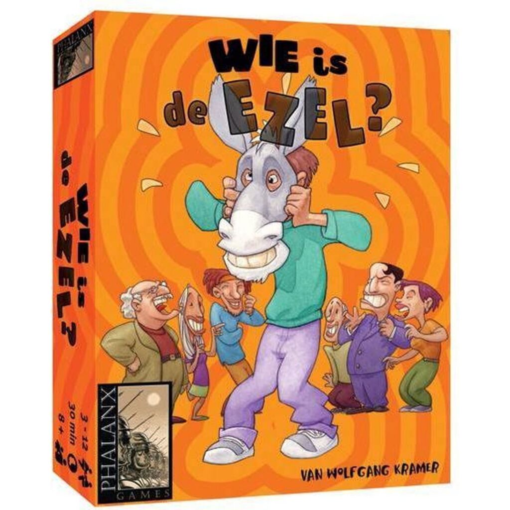 999Games Wie is de Ezel? Kaartspel