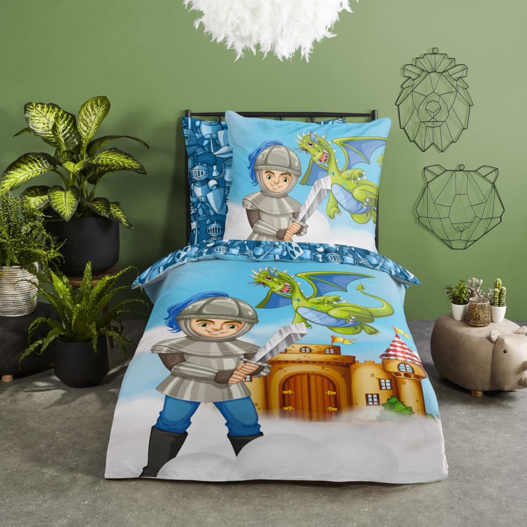 Good Morning Good Morning Children's Cupbed Cover Knight 135x200 cm