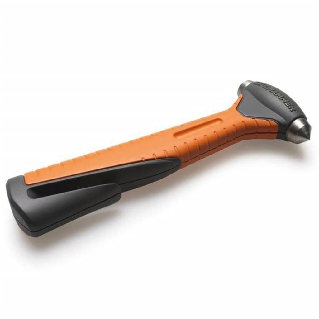 Lifehammer emergency hammer plus with belt cutter orange 16.5 cm