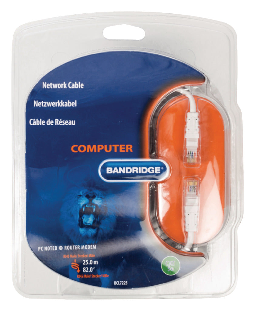 Bandridge BCL7225 Multimedia Netzwierk Kabel 25,0 m