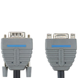 Bandridge bandridge bcl1002 vga verlengkabel vga male vga female 15-pins 2.00 m blauw