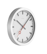 NeXtime NeXtime NE-3999ST Wandklok Dia. 35 Cm, Geborsteld Aluminium, #039;Station #039;