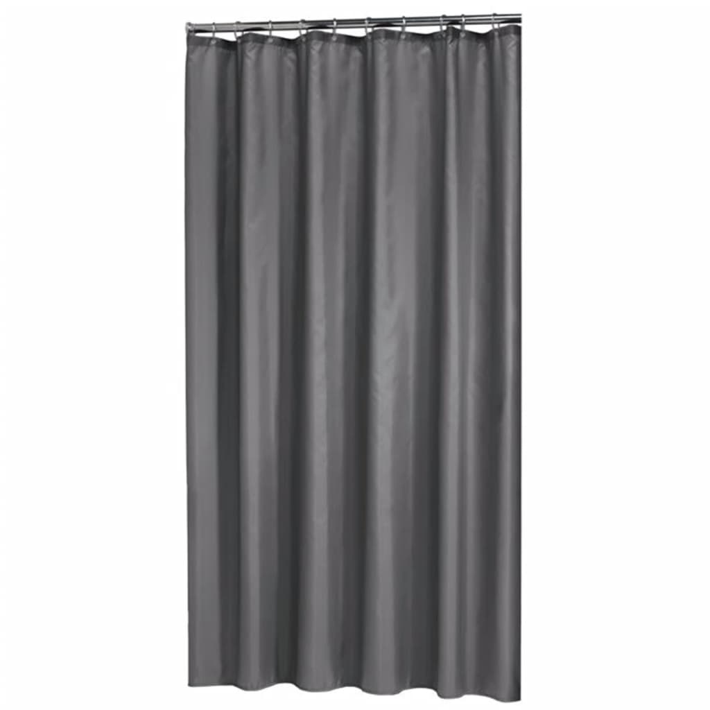 Cortina de ducha de piel de sello de sello Madeira 120 cm gris 238501114