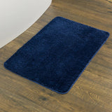 Guarni di pelle di pelle di pelle di pelle di pelle di guarnizione mat di vasca angora 60x90 cm blu