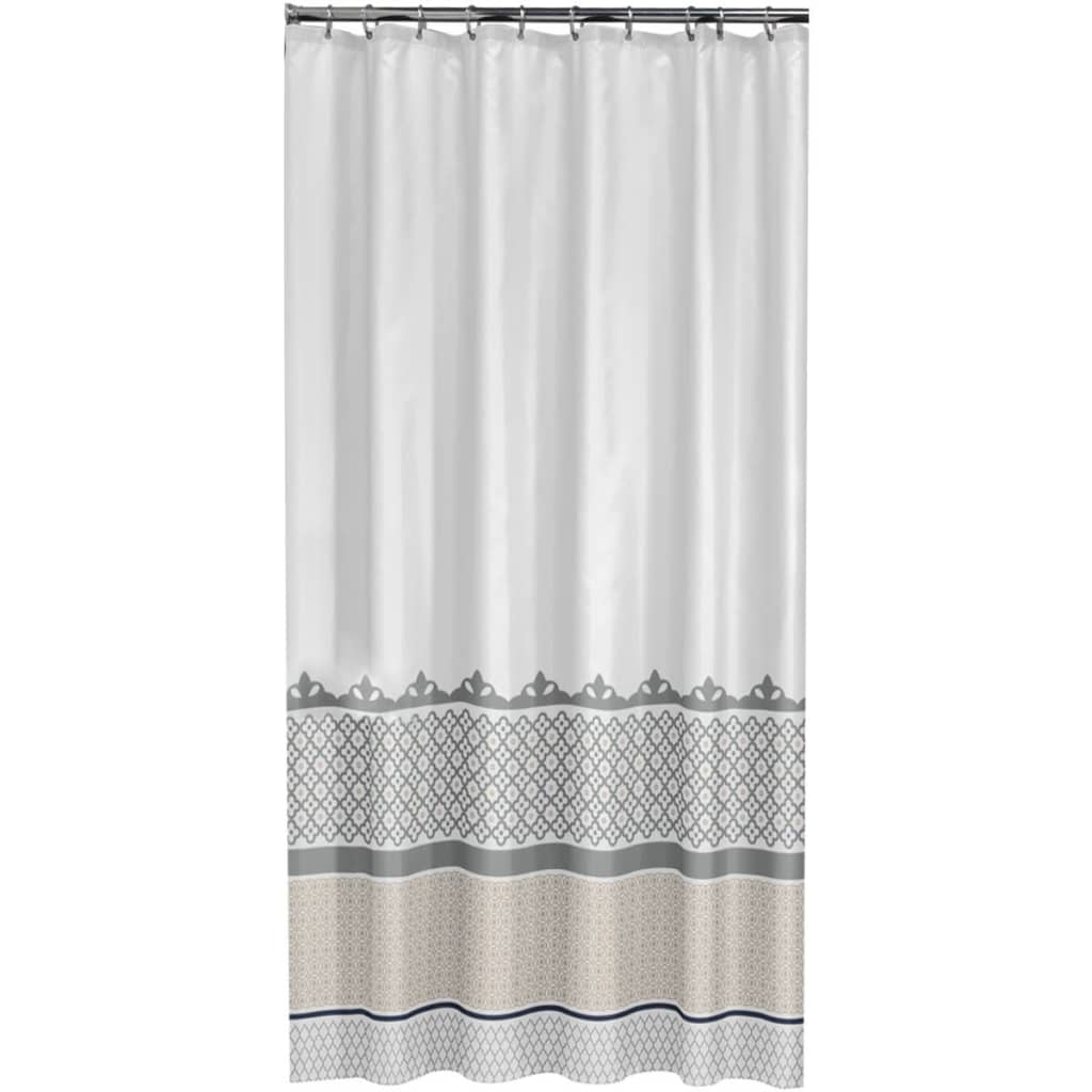 SEALskin Sealskin Shower Curtain Marrakechech 180 cm Silver 235281318