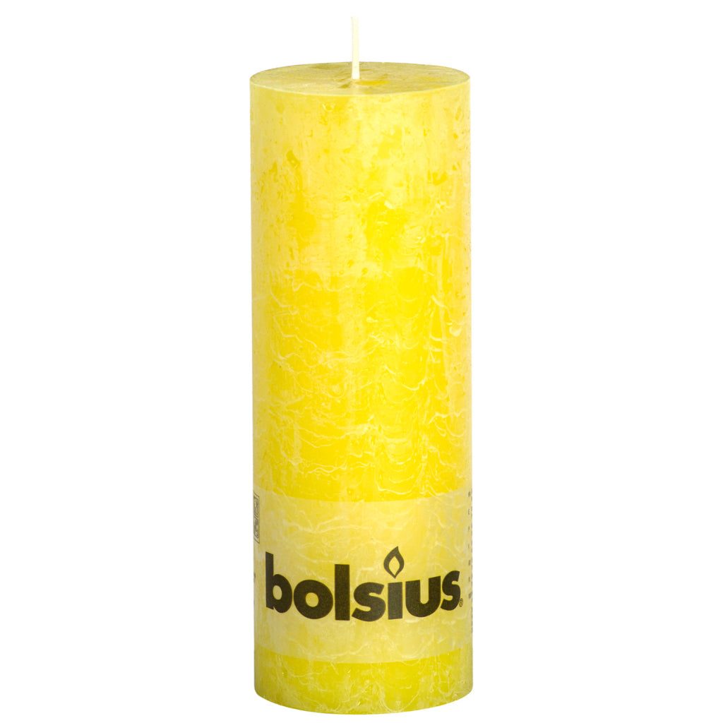 Bolsius Stub candle 19x6.8 cm yellow