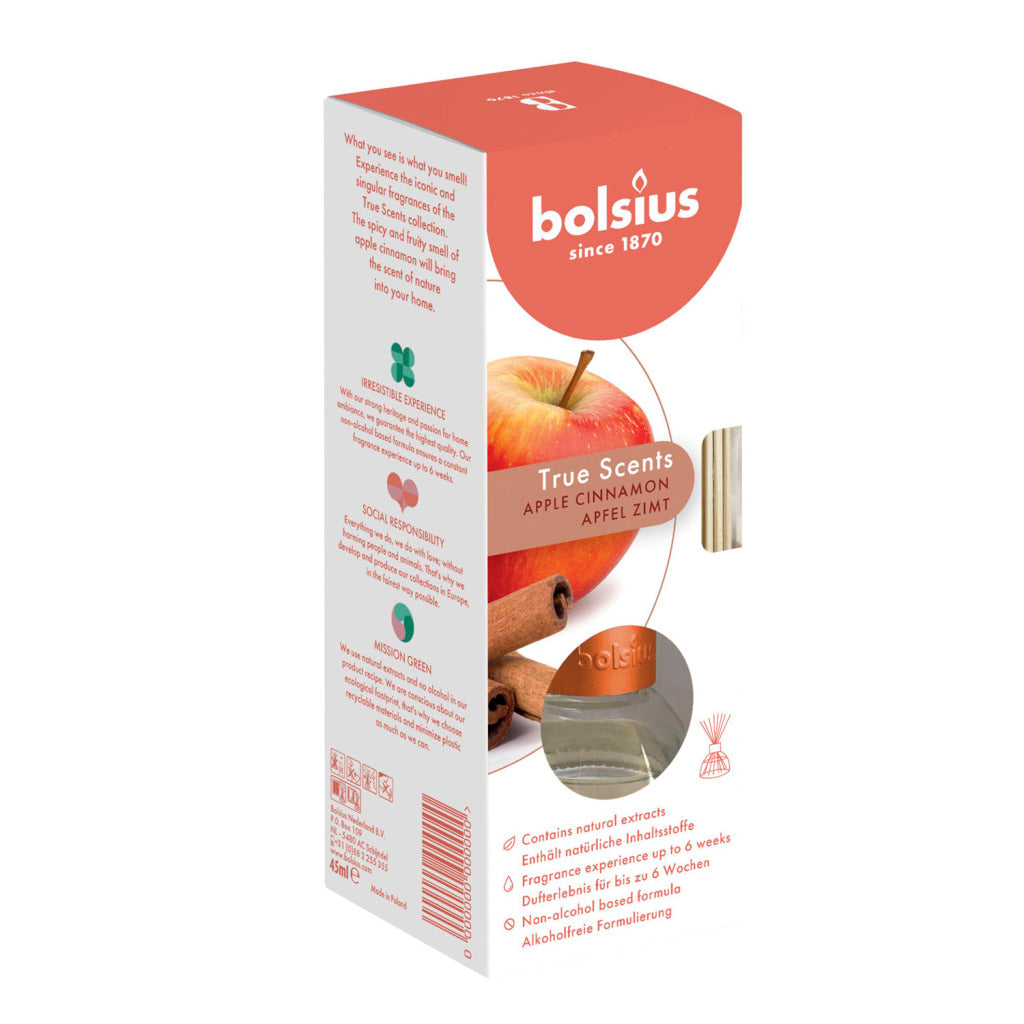 Bolsius Bolsius Spremed Spreader Apple Cinnamon 45 ML True Scents