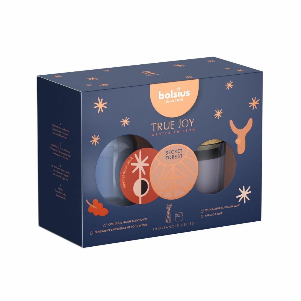 Bolsius Bolsius True Joy Gift Set Bosque secreto