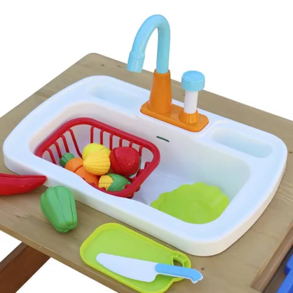 Axi axi Sands Waterpicknict Tabil Emily with Play Kitchen Brown