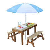 Axi Axi Sands Waterpicknickt Table Dennis con cocina y bancos