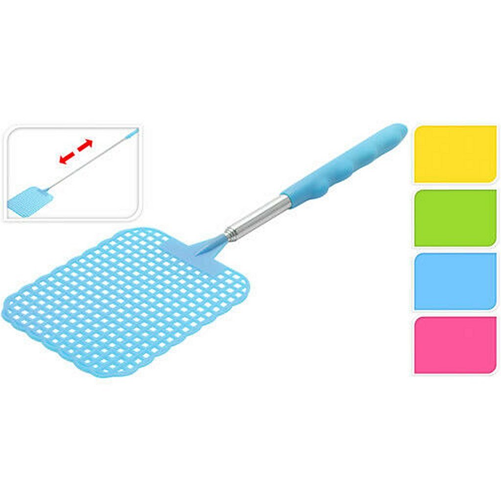 Basic extendable fly swatter different colors