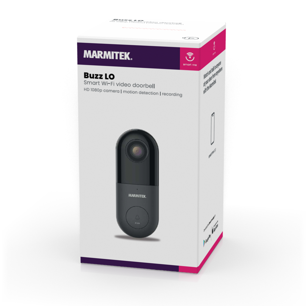 Marmitek Smart Wifi Video Toilebell 1080p