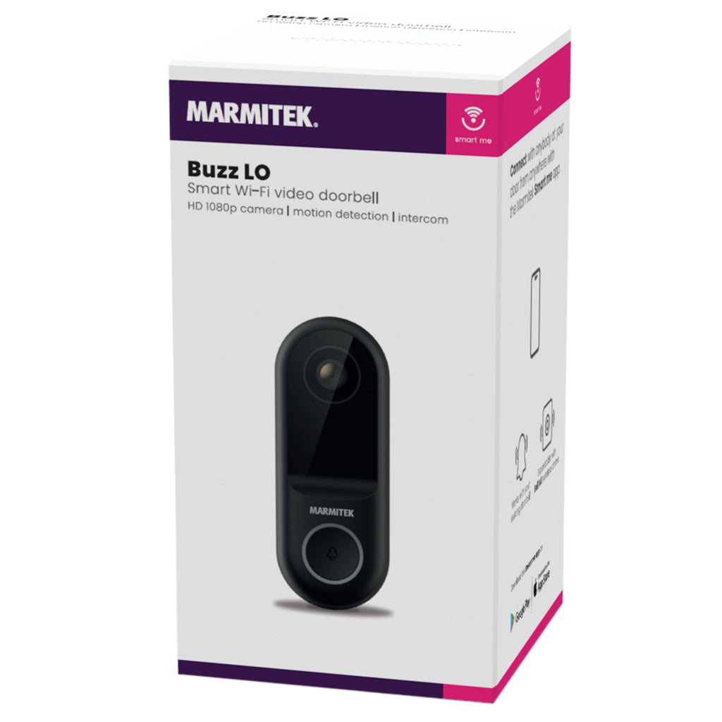 Smart WiFi Marmitek Video Doorbell 1080p