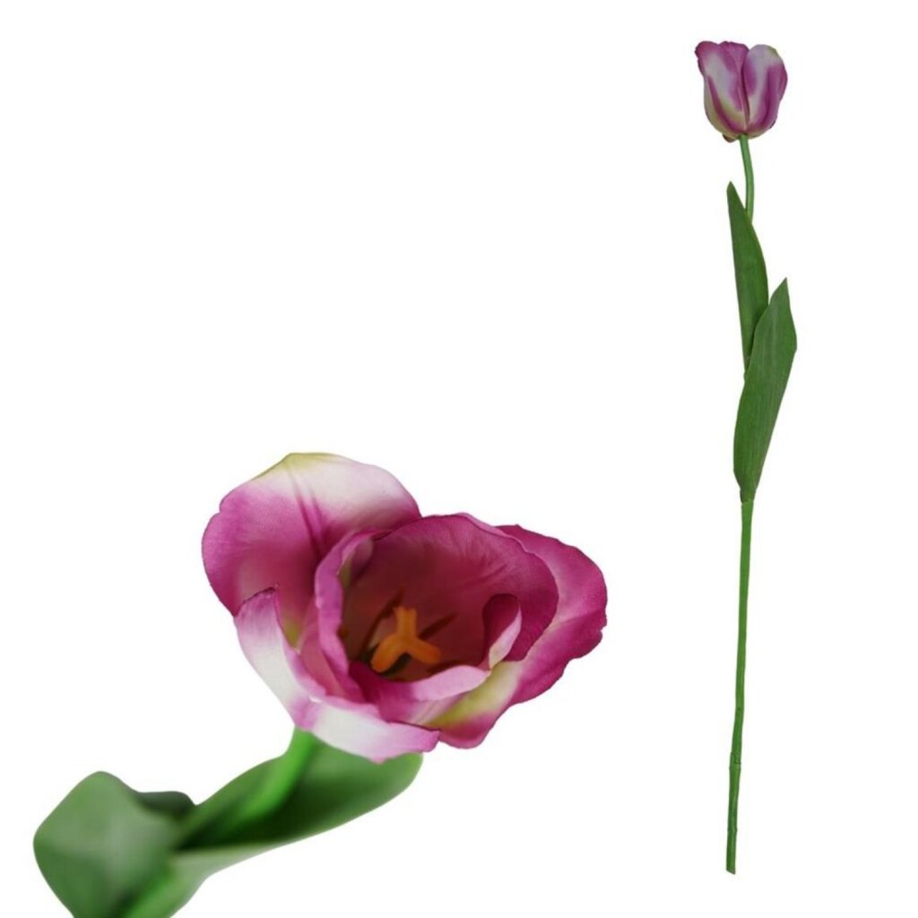 Různé umělé květiny Tulipa Purple 83 cm