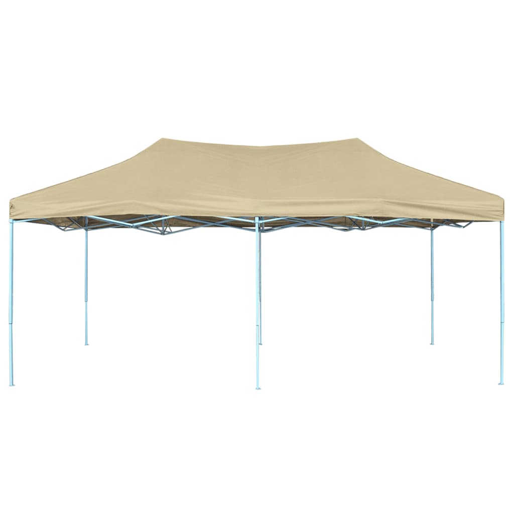 VidaXL Vouwtent pop-up 3x6 m crèmewit