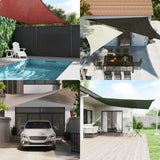 Vidaxl Sunshade HDPE Square 2x2 M Beige