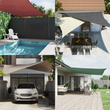 Vidaxl Sun Shade Square 2x2 M Tessuto Oxford Beige