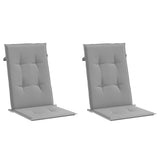 Vidaxl Gaart Charcher Cushionen zréck 2 PCS 120x50 CM Gripp