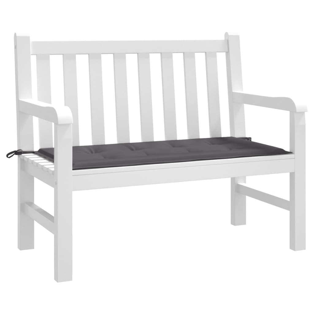 VIDAXL Garden Bench Blaža 120x50x3 cm Oxford tkanina antracit -barva