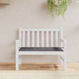 VIDAXL Garden Bench Blaža 120x50x3 cm Oxford tkanina antracit -barva