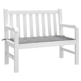 Vidaxl Garden Bench Poduszka 100x50x3 Cm Oxford Fabric Grey