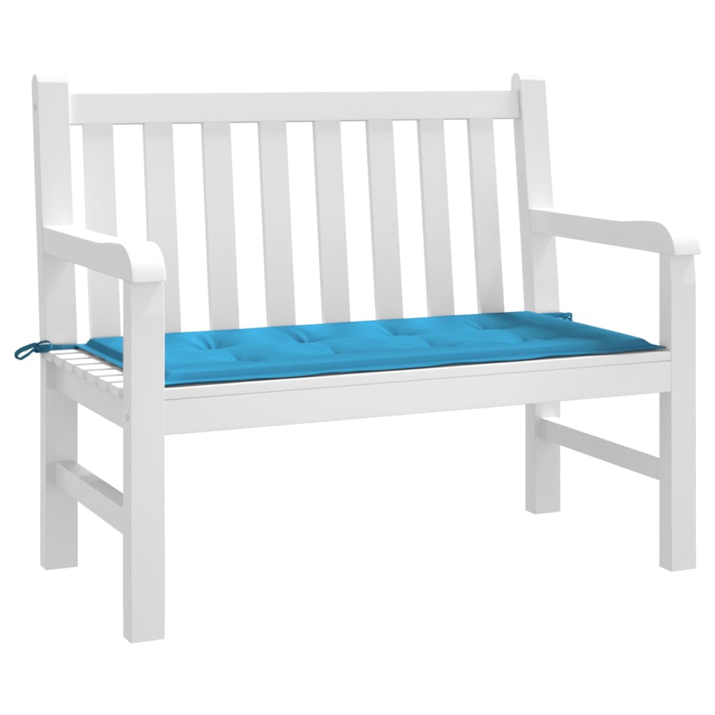 Vidaxl Garden Bench Poduszka 100x50x3 Cm Oxford Fabric Blue