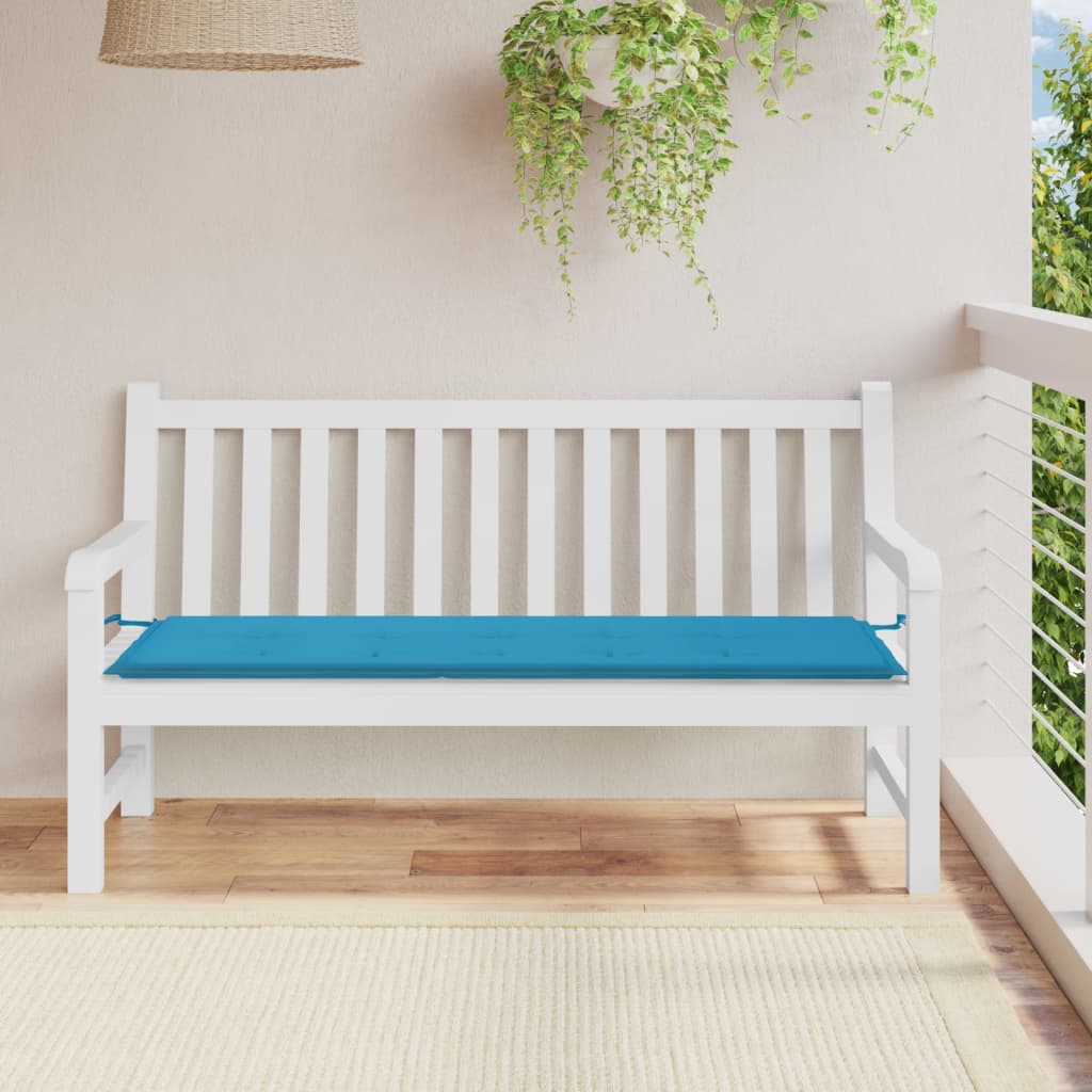 Vidaxl Garden Bench Cushion 150x50x3 CM Oxford Fabric Blue