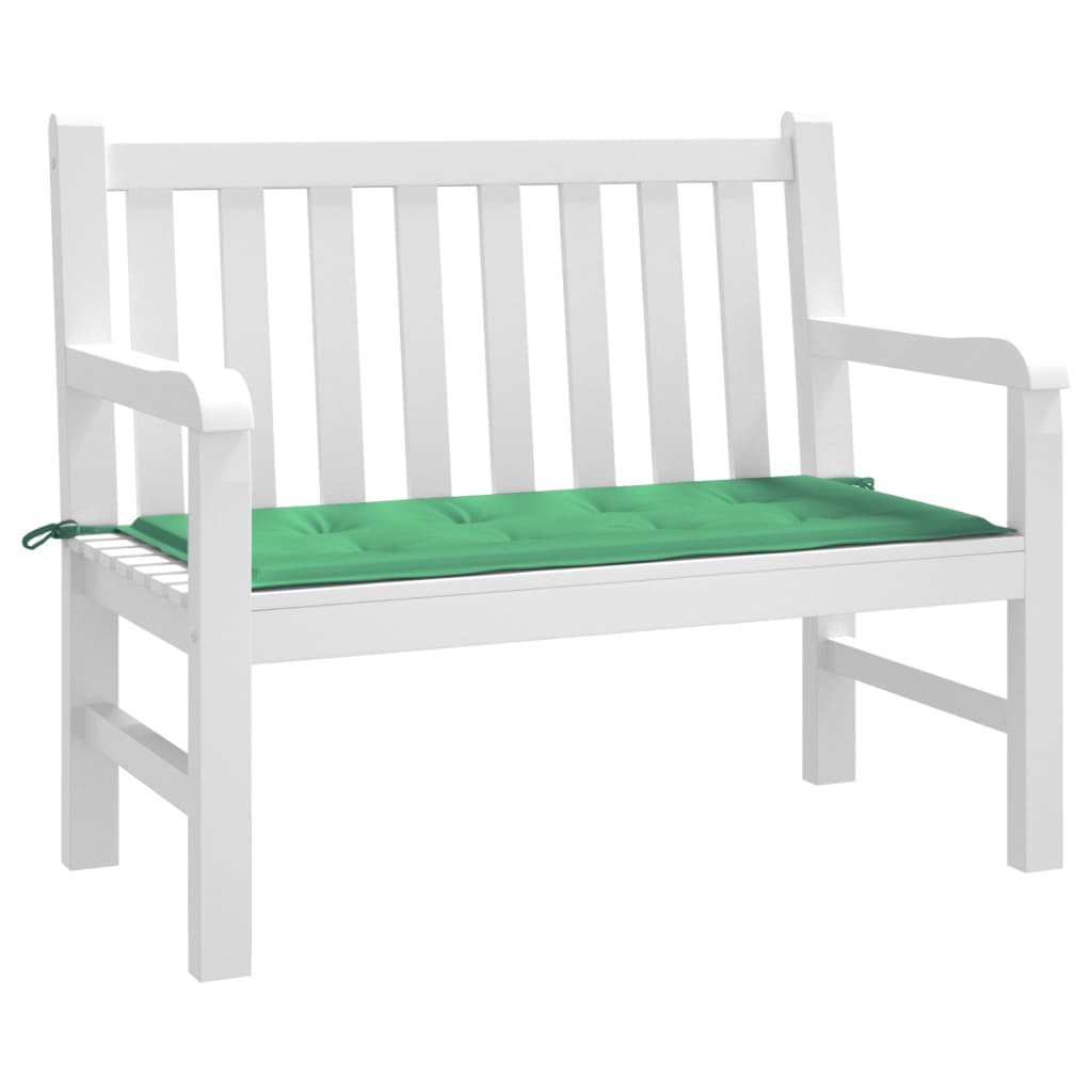 Vidaxl Garden Bench Cushion 100x50x3 cm Oxford Fabric Green