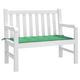 Vidaxl Garden Bench Kissen 120x50x3 cm Oxford Stoff grün