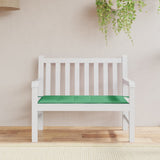 Vidaxl Garden Bench Kissen 120x50x3 cm Oxford Stoff grün