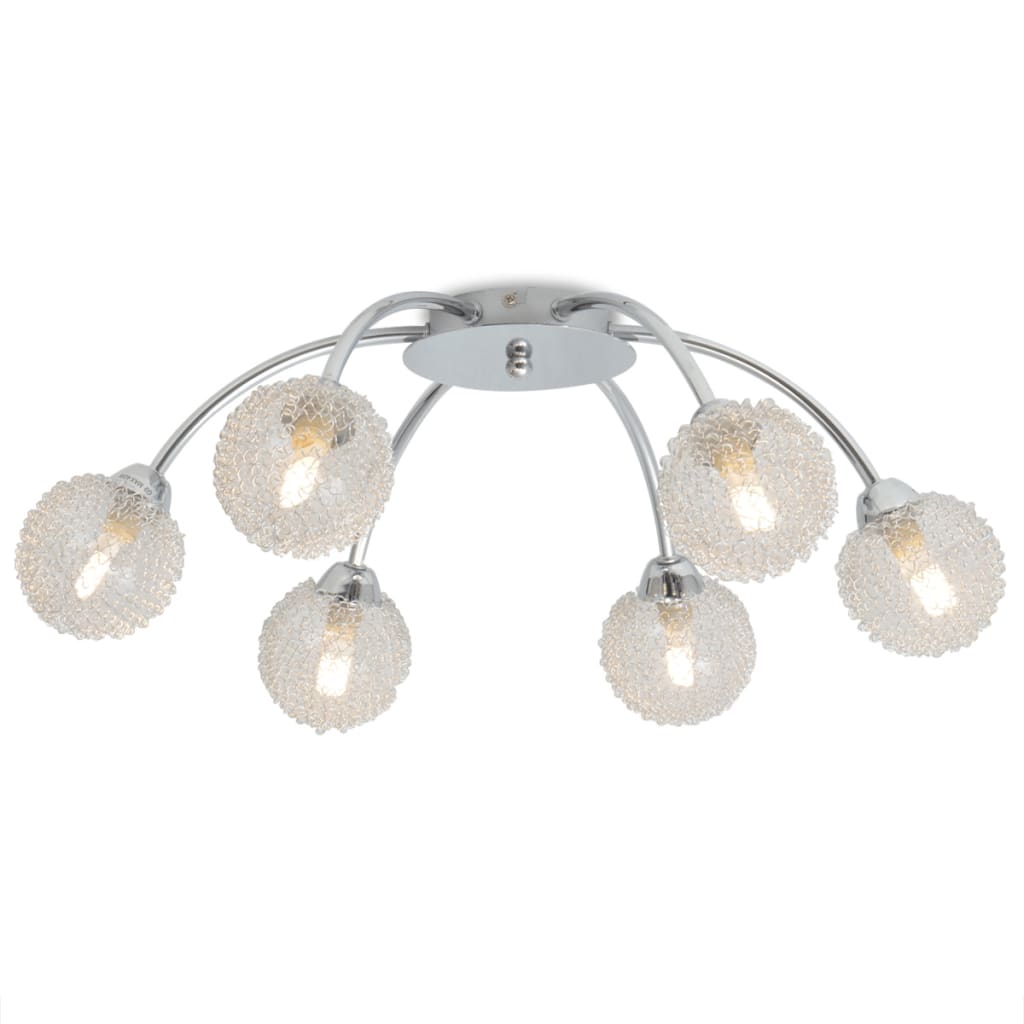 Vidaxl ceiling lamp with 6 LED lamps G9 240 W