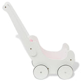 VidaXL Poppenwagen White 53x25.7x50 cm wood