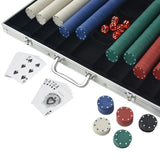 Vidaxl Poker set with 1000 chips aluminum