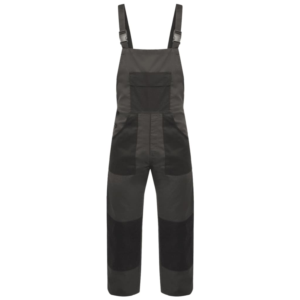 Vidaxl men dungarees rozmiar m szary