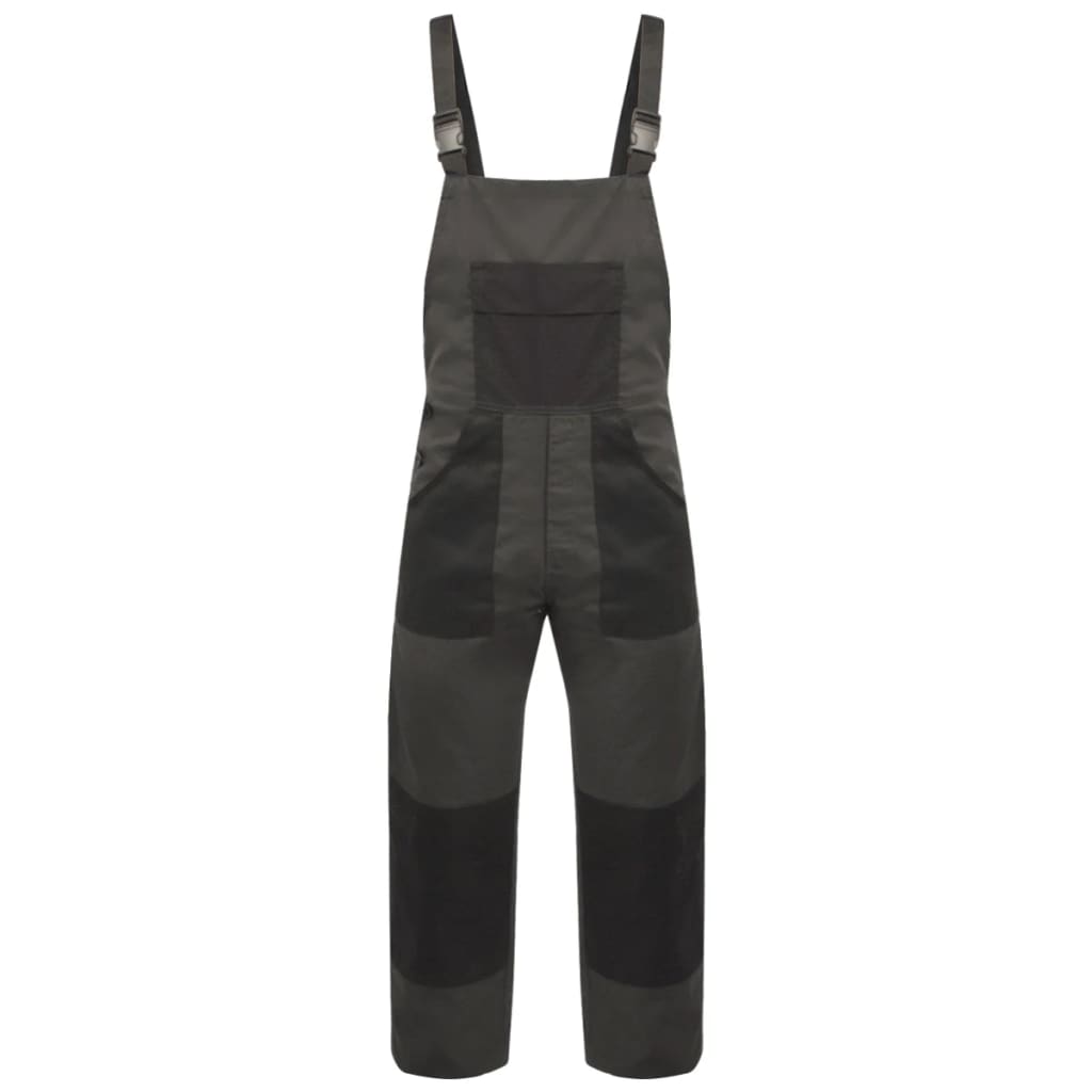 Vidaxl men dungarees rozmiar xxl szary