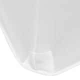 Vidaxl Table Cover Stretch White 183x76x74 cm 2 Sts