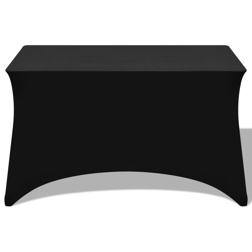 Vidaxl Table cover Stretch Black 120x60.5x74 cm 2 sts