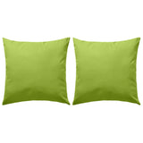 Vidaxl cojines al aire libre 45x45 cm Apple Green 2 PCS